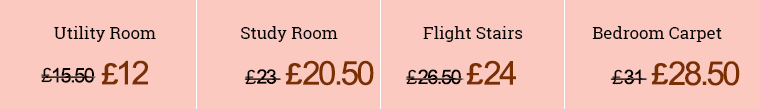 Prices for Carpet Clean in E11