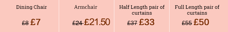 E18 Cleaning Carpets Price List